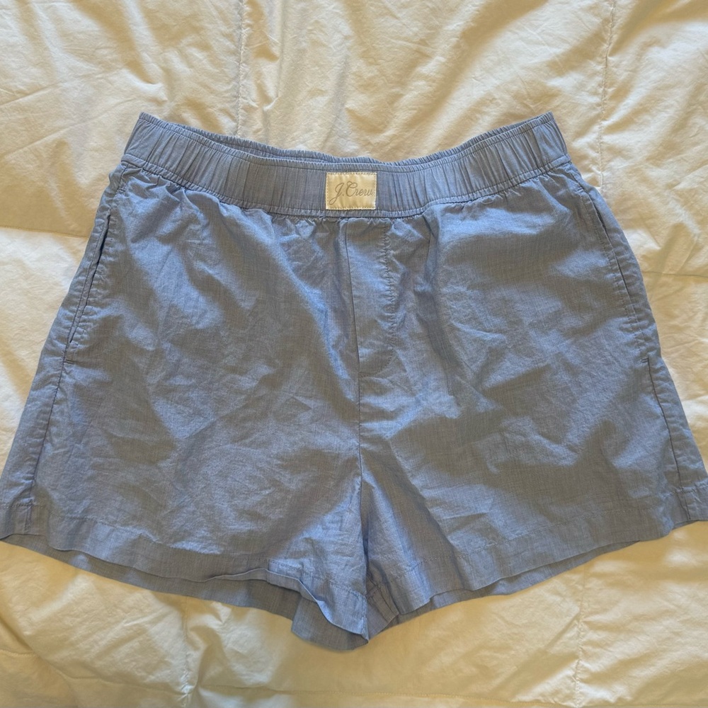 J. Crew Blue High Waist Shorts